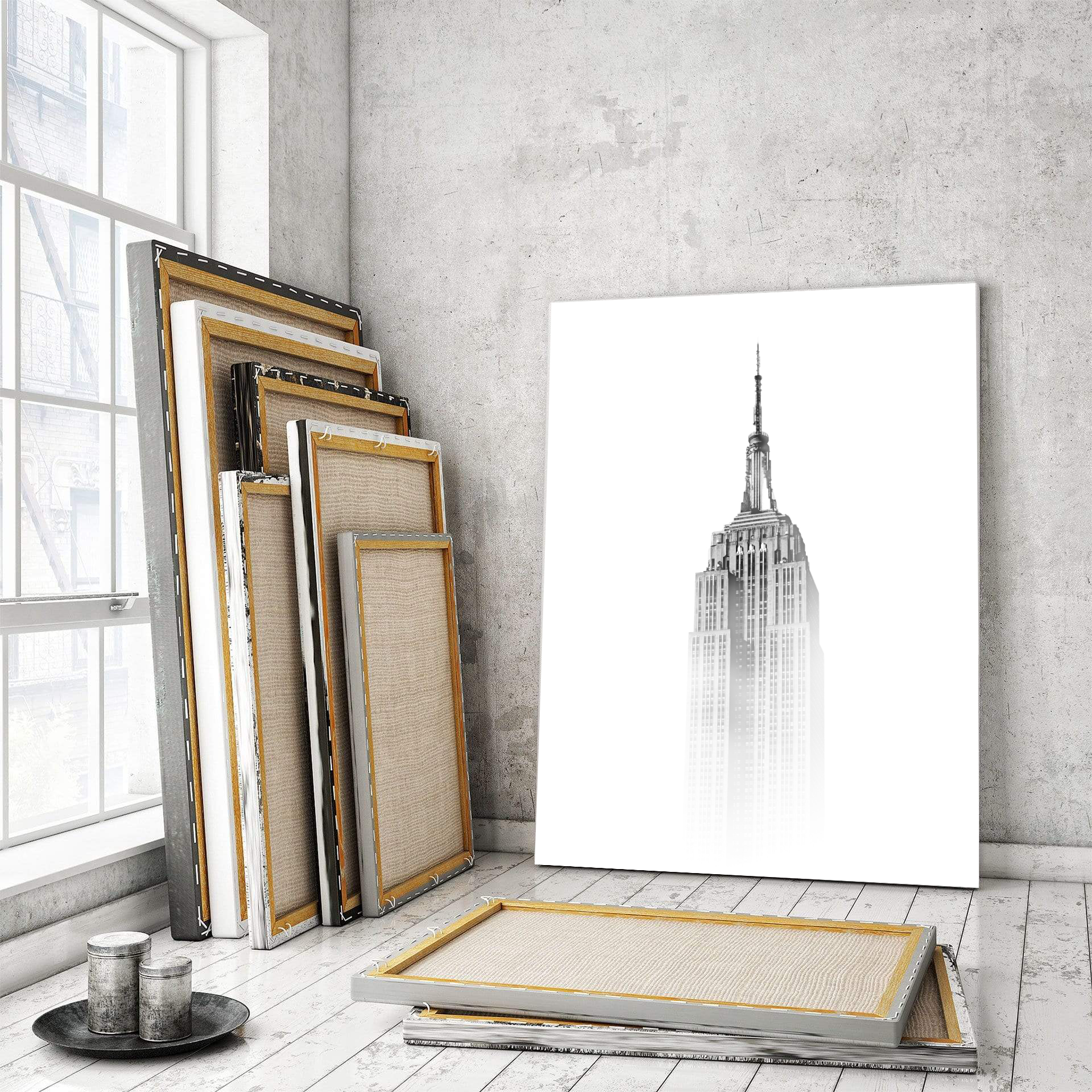 The Empire State Building - Stock Buddies -Canvas Wraps