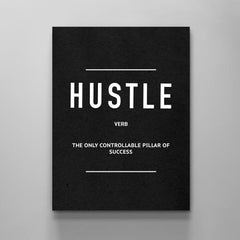Hustle Verb