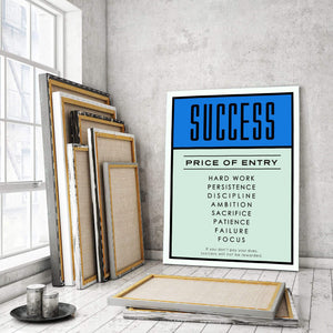 The Price of Success - Stock Buddies -Canvas Wraps