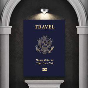 Travel Passport - Stock Buddies -Canvas Wraps