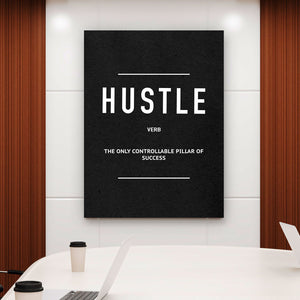 Hustle Verb - Stock Buddies -Canvas Wraps