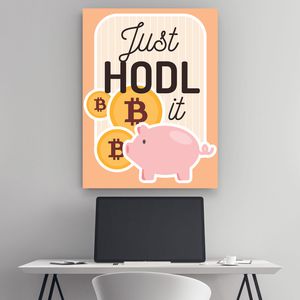 Just HODL on to It - Stock Buddies -Canvas Wraps