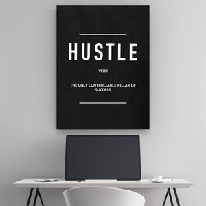 Hustle Verb - Stock Buddies -Canvas Wraps