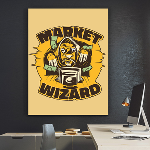 The Market Wizard - Stock Buddies -Canvas Wraps