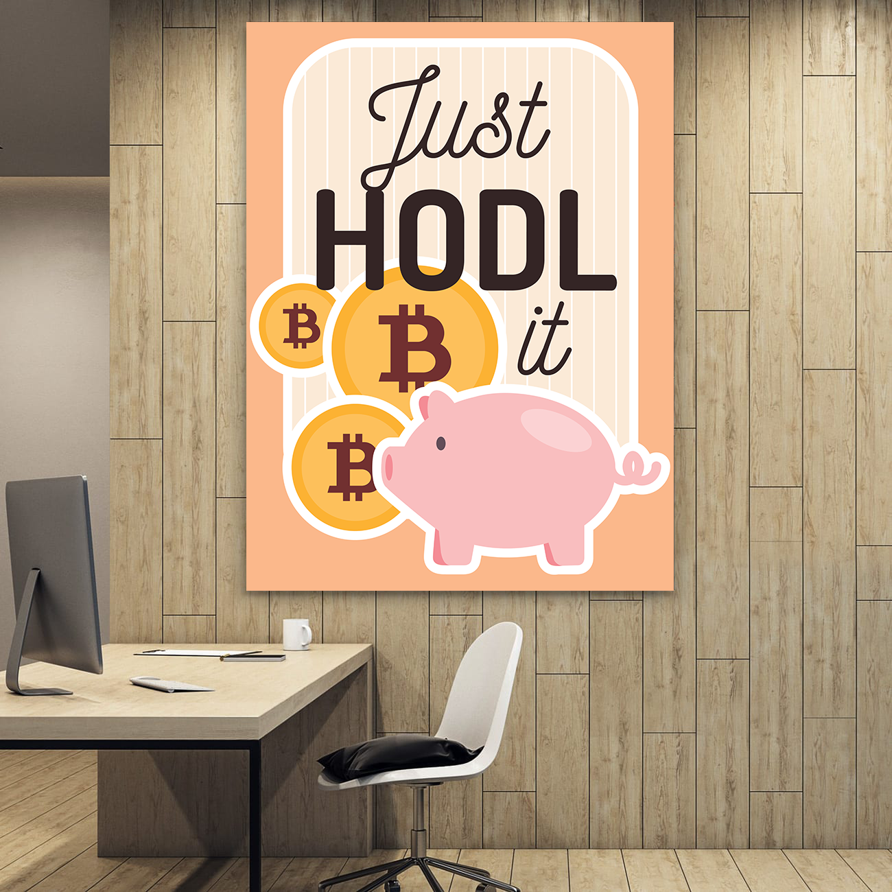 Just HODL on to It - Stock Buddies -Canvas Wraps