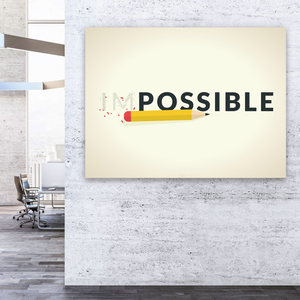 Make the Impossible Possible - Stock Buddies -Canvas Wraps