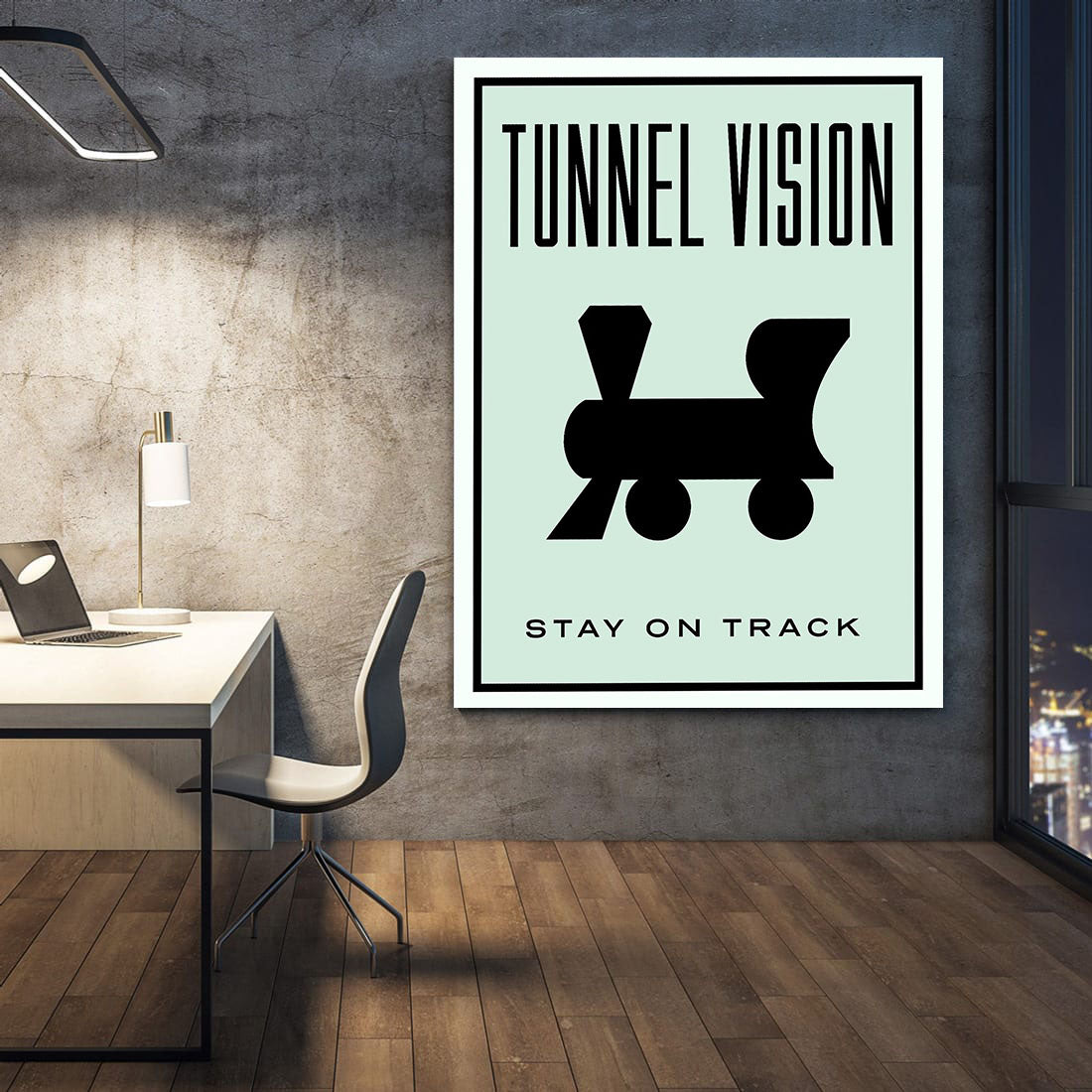Tunnel Vision - Stock Buddies -Canvas Wraps