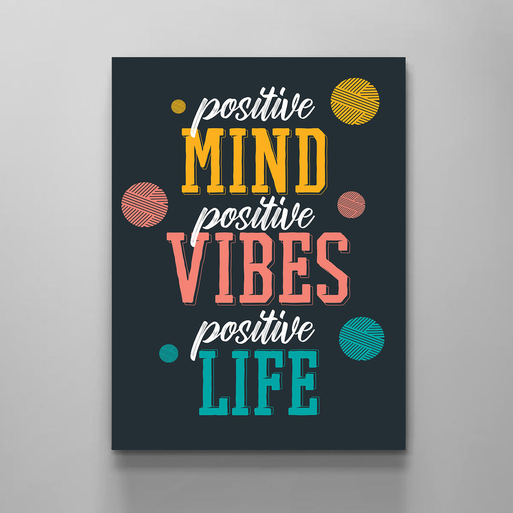 Positivity - Stock Buddies -Canvas Wraps