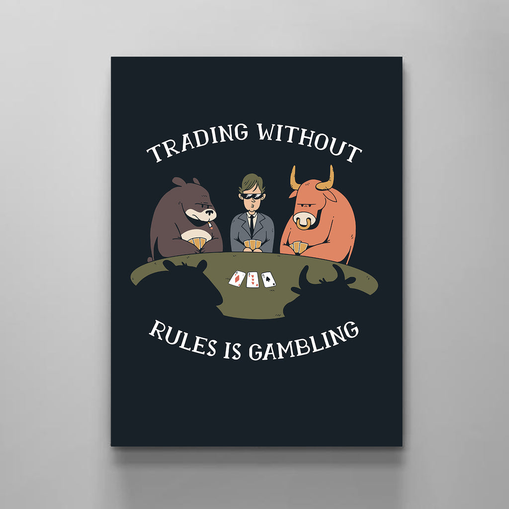 Trading Without Rules - Stock Buddies -Canvas Wraps
