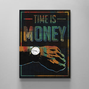 Your Time is Money - Stock Buddies -Canvas Wraps