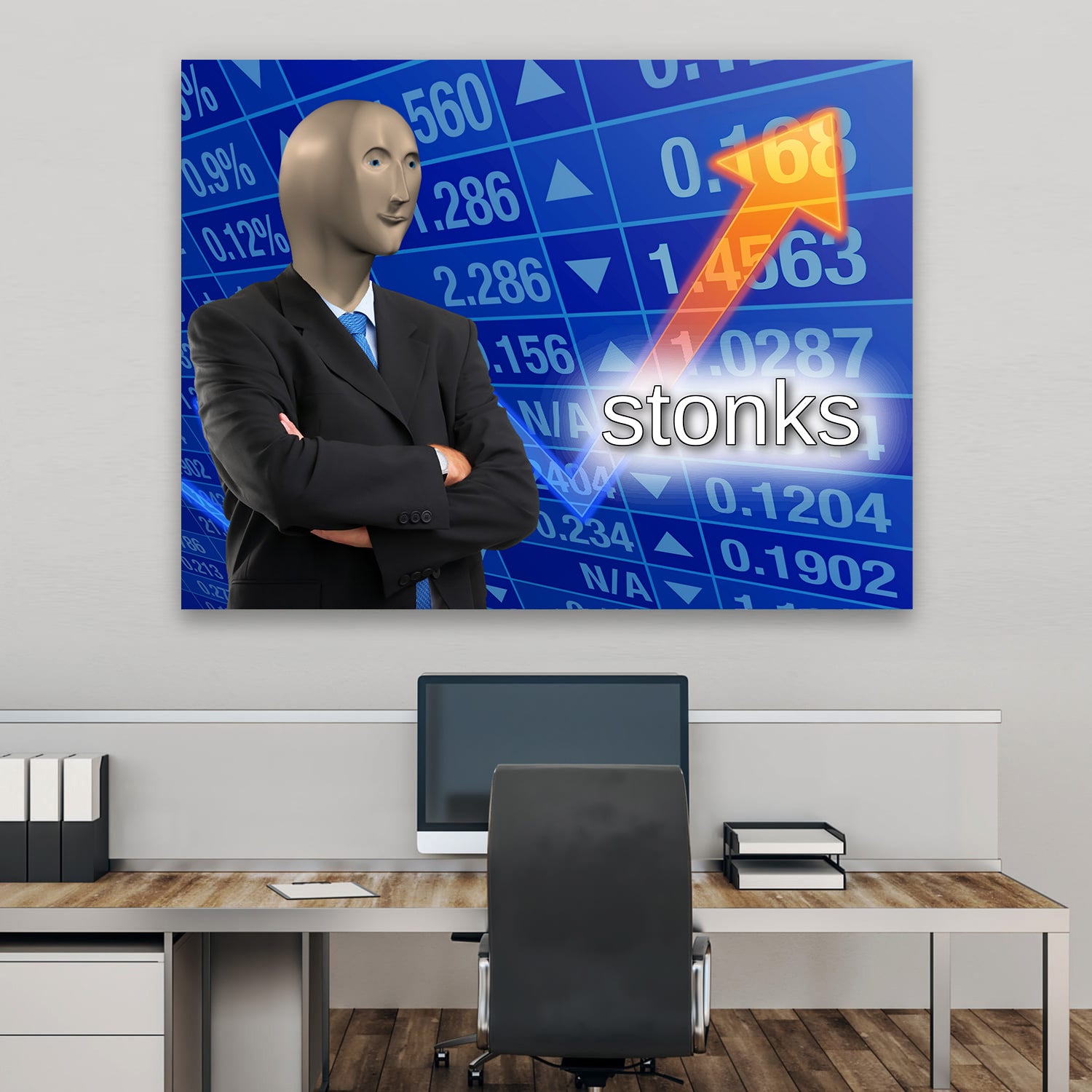 Stonks - Stock Buddies -Canvas Wraps