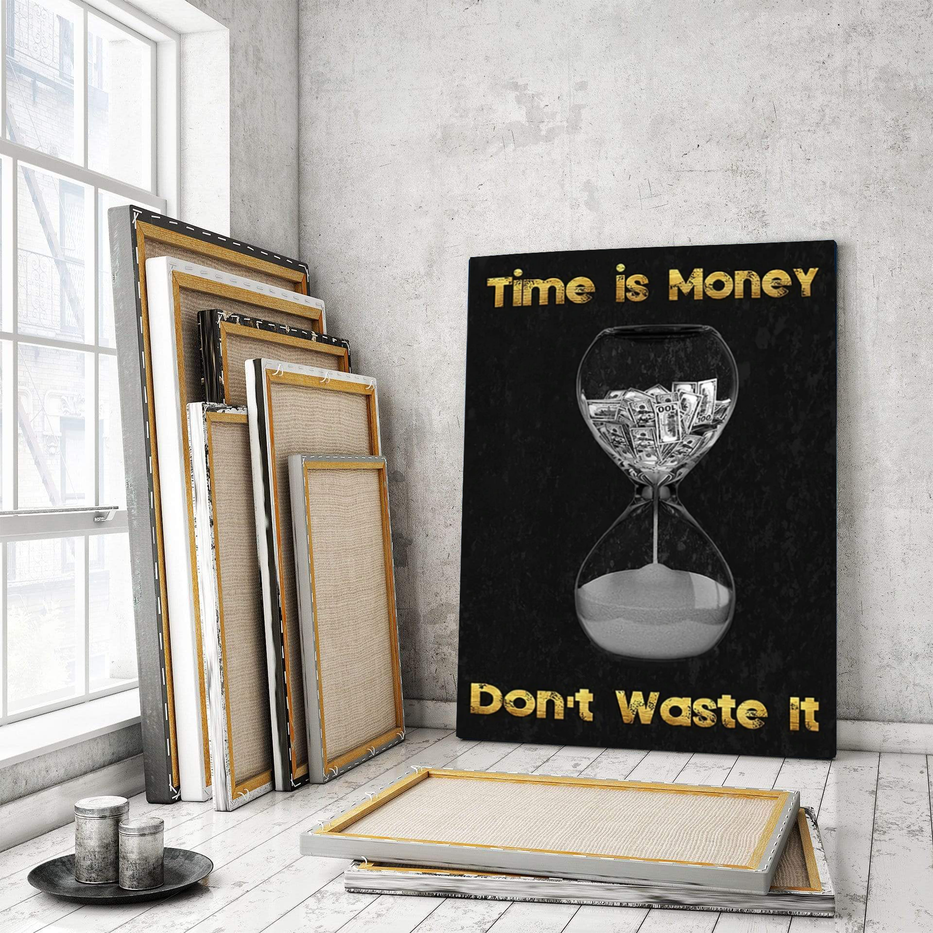 Time is Money Hour Glass